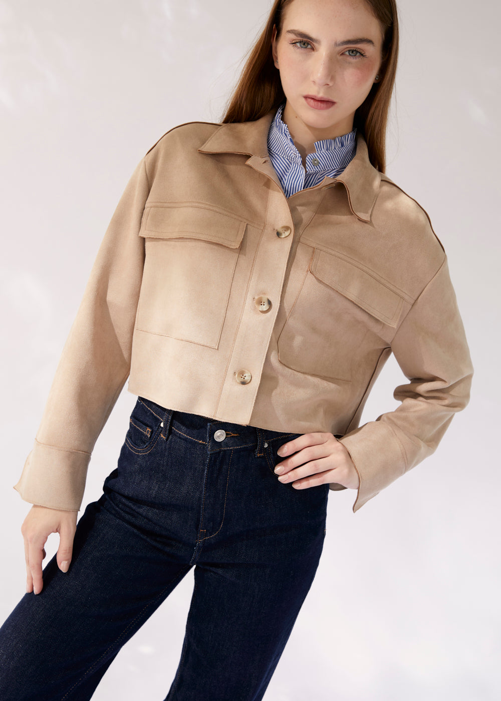 Casaca crop Kristi