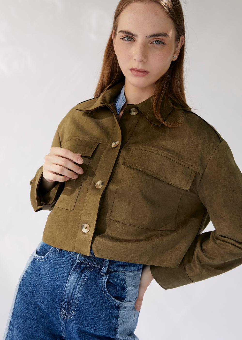 Casaca crop Kristi